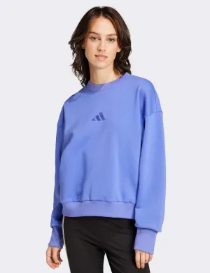 ALL SZN Fleece Loose Sweatshirt - Semi Cobalt Blue