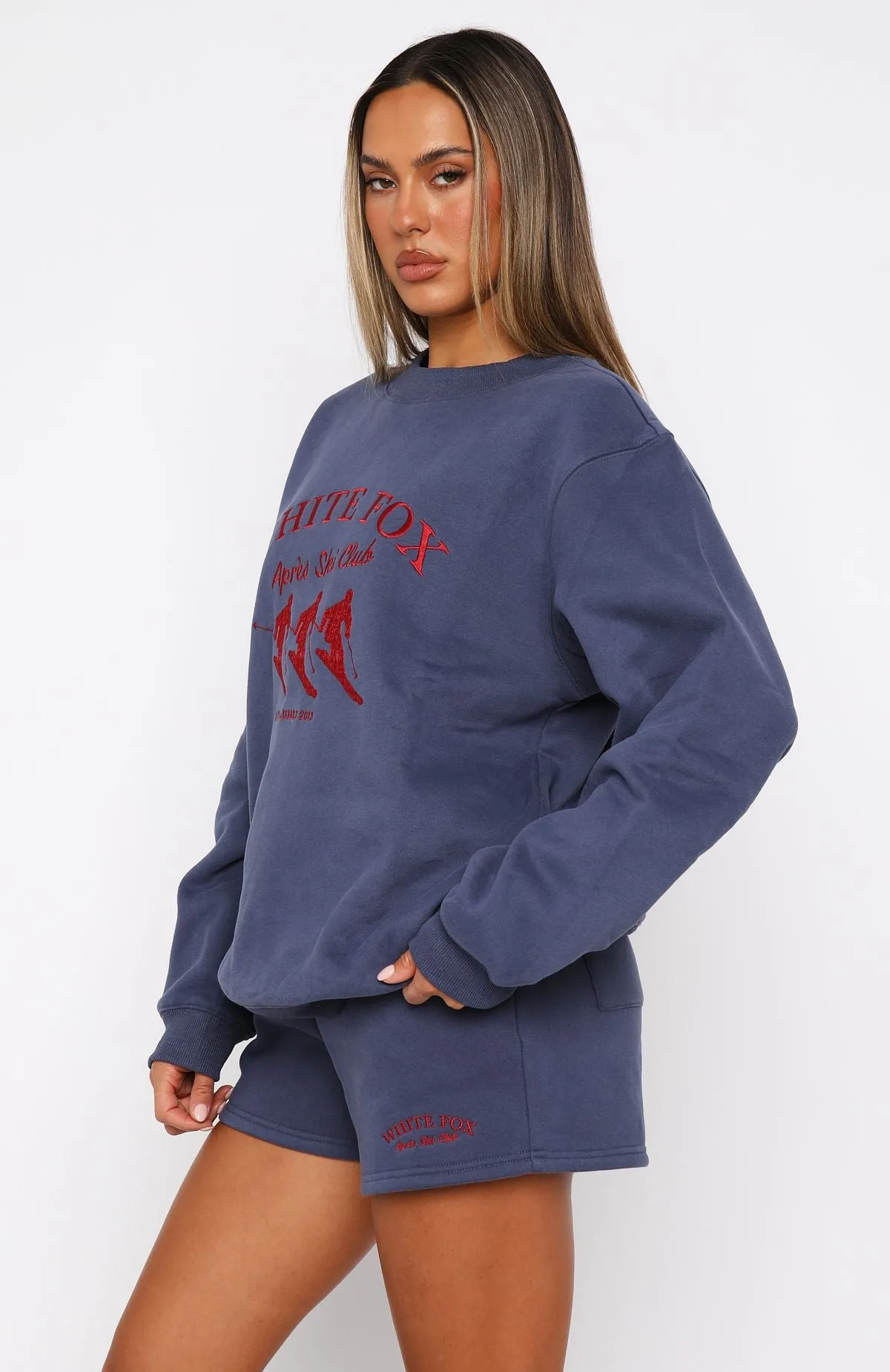 Apr�s Ski Club Oversized Sweater Navy