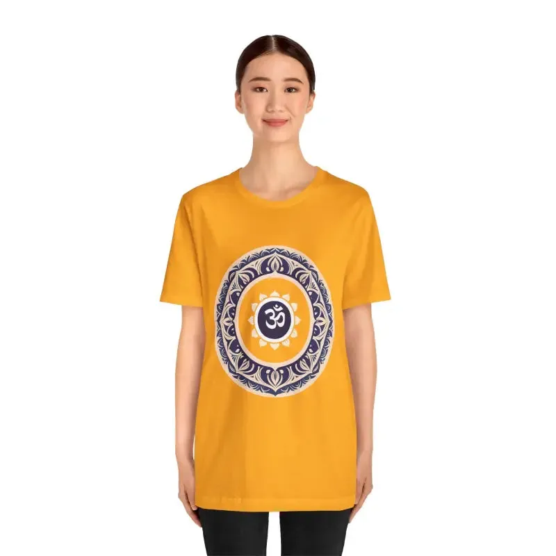 Aum Bliss Unisex: the Ultimate Cozy Cotton Tee Hug