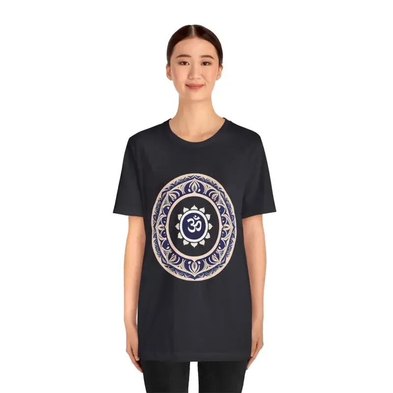 Aum Bliss Unisex: the Ultimate Cozy Cotton Tee Hug