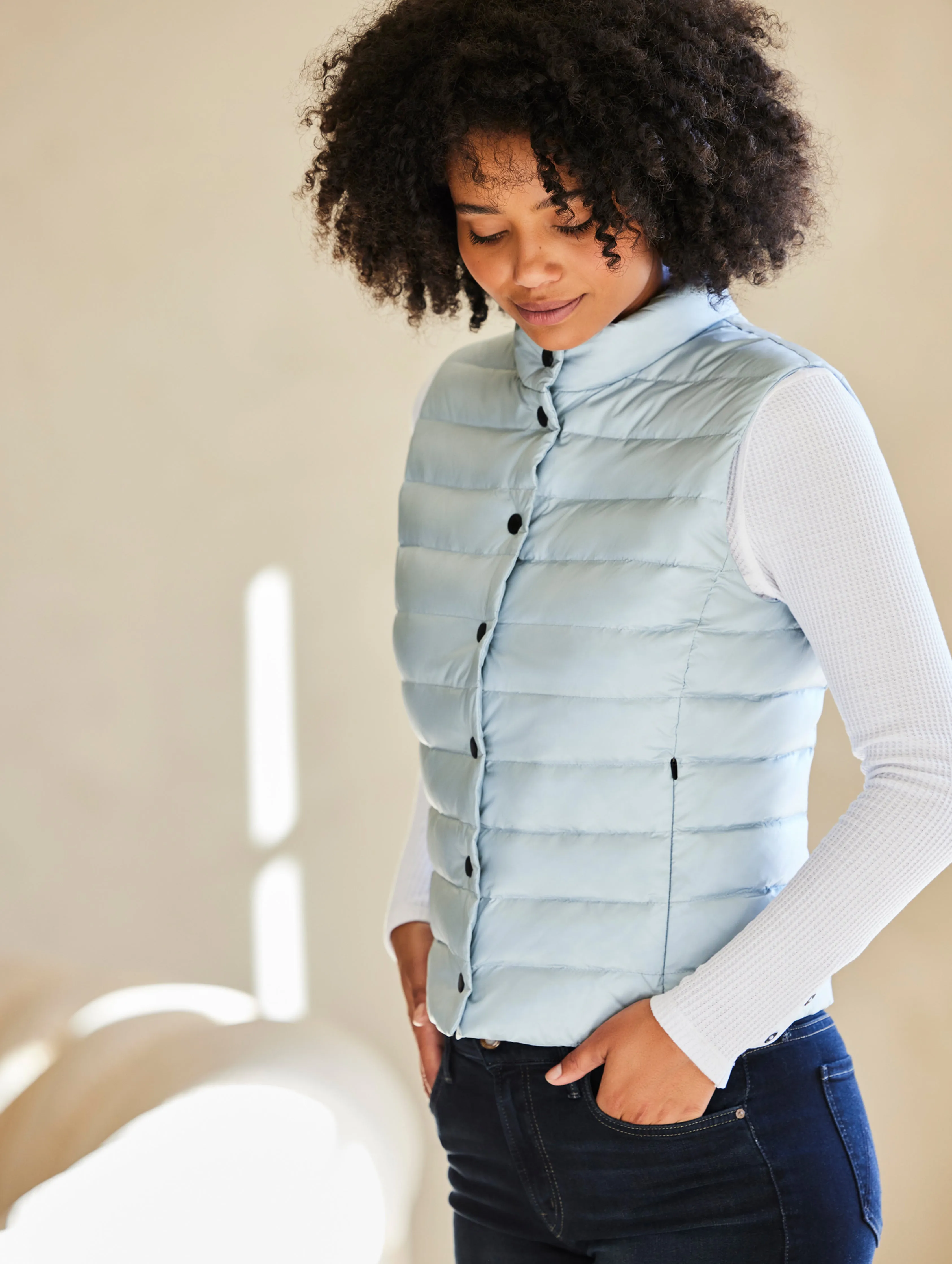 Aura Vest - Flight Blue