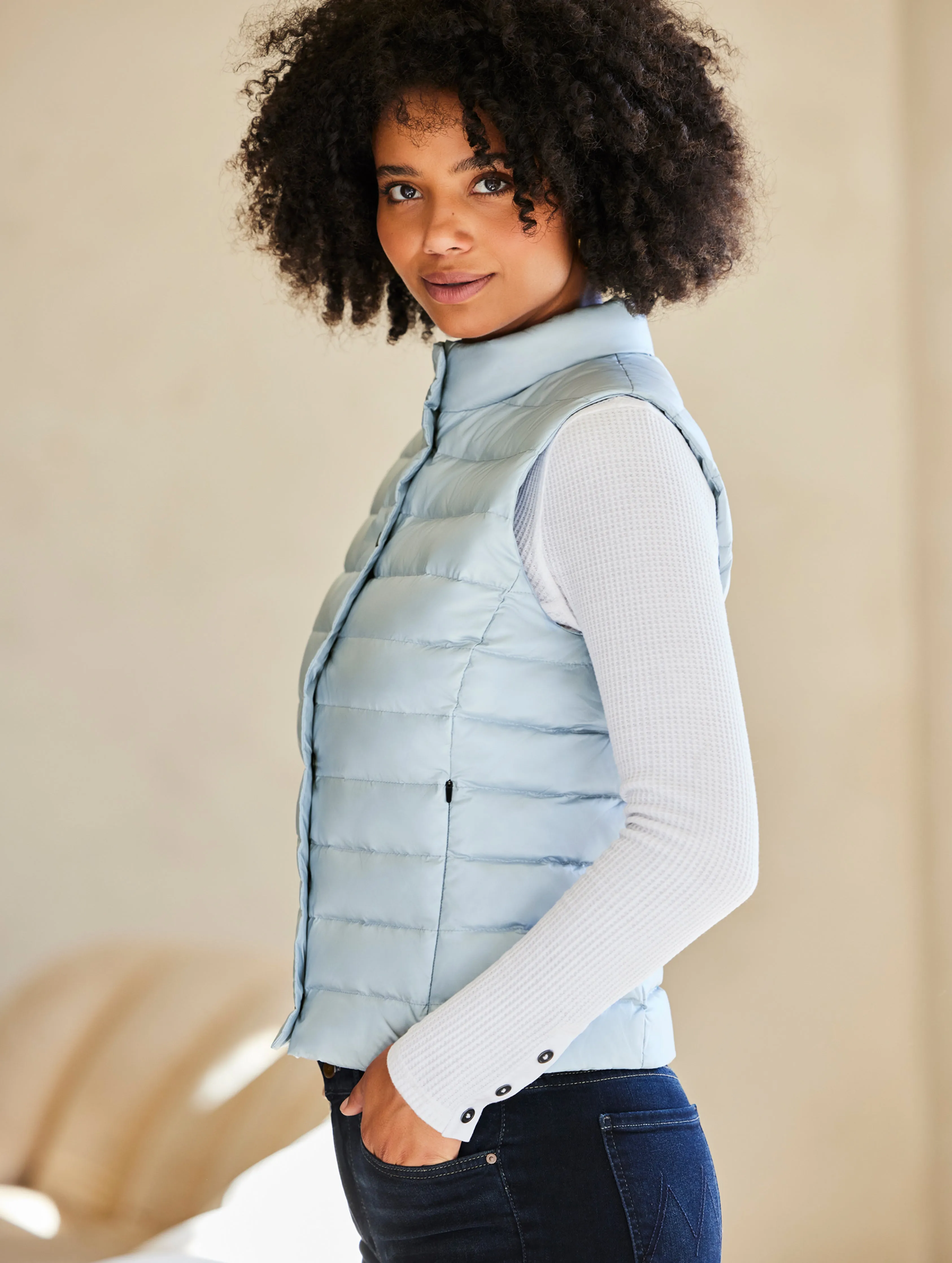 Aura Vest - Flight Blue