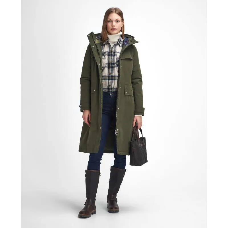 Barbour Redway Waterproof Ladies Jacket - Olive/Classic