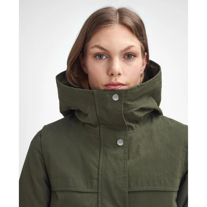 Barbour Redway Waterproof Ladies Jacket - Olive/Classic