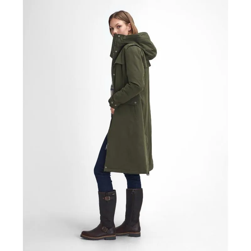 Barbour Redway Waterproof Ladies Jacket - Olive/Classic