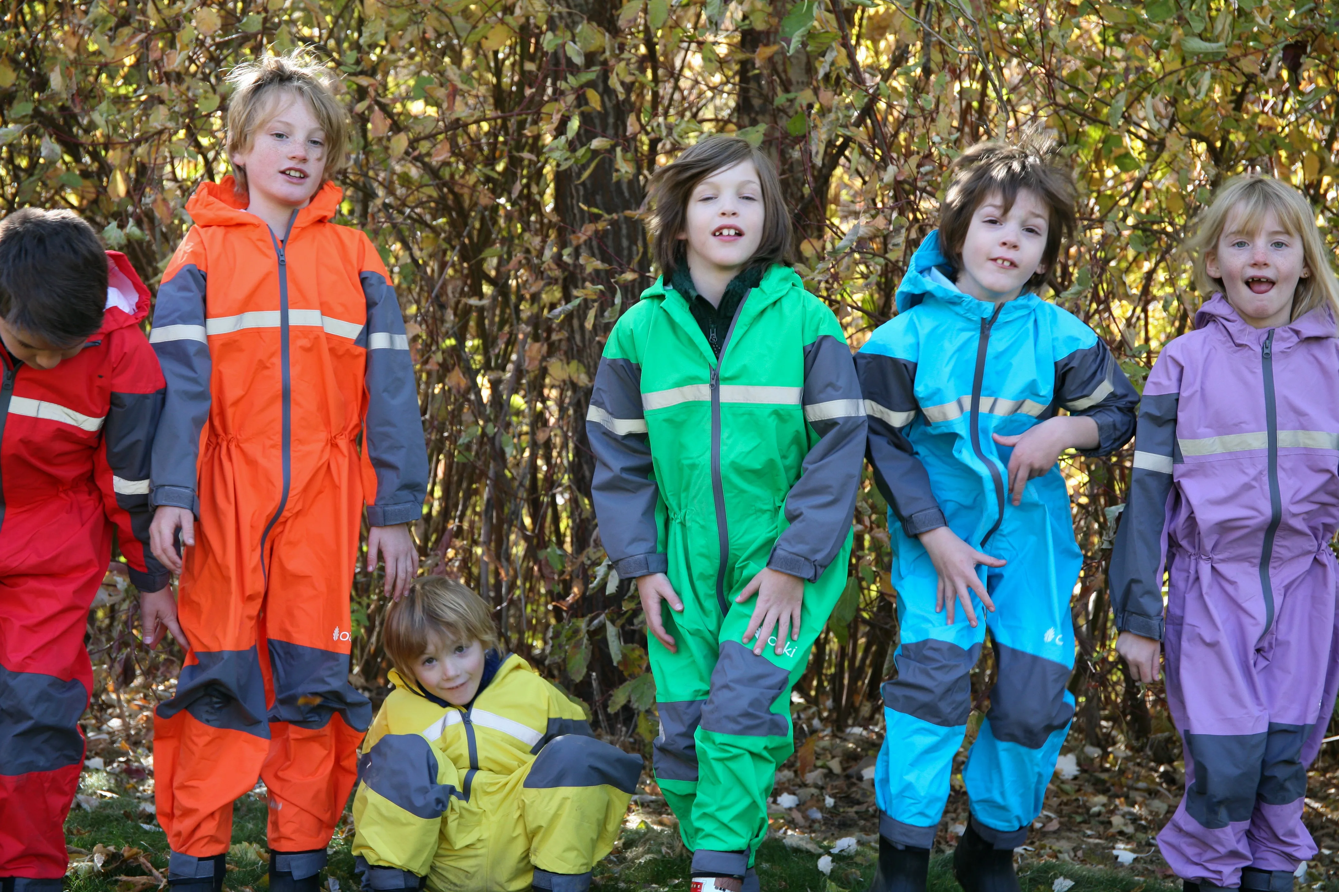 Children's Rain/Trail Suit, Deep Purple