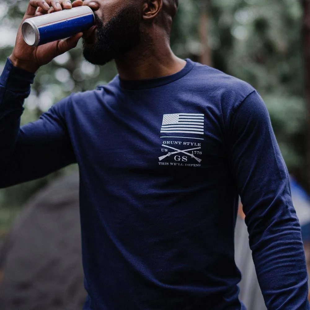 Ethos Long Sleeve - Navy