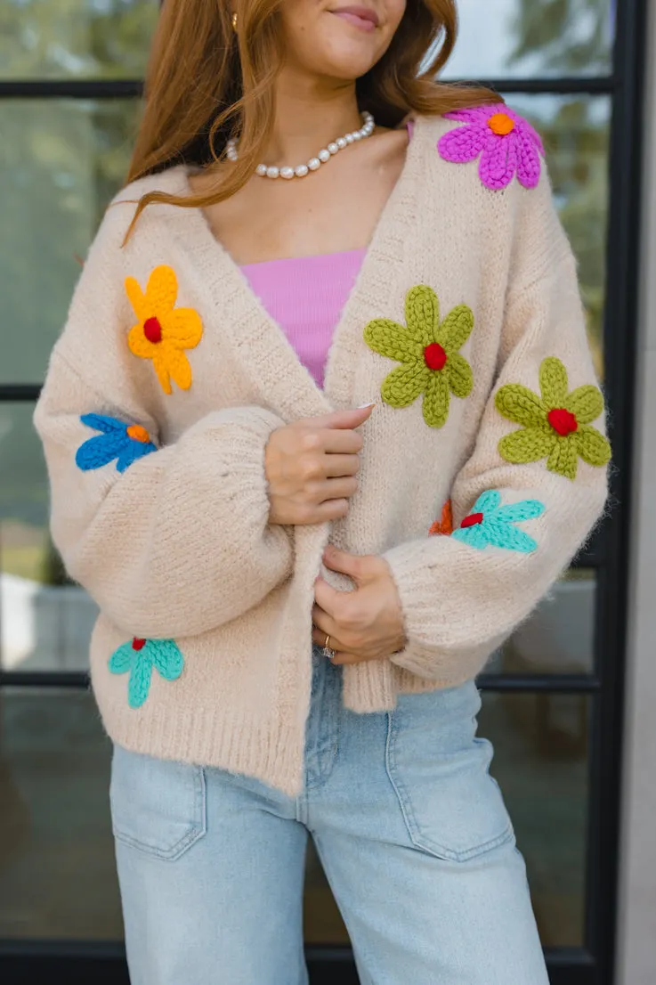 Flower Power Cardigan