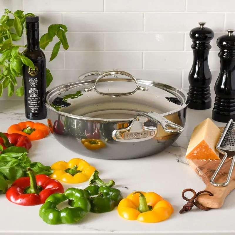 Hestan NanoBond 5-Quart Titanium SS Essential Pan