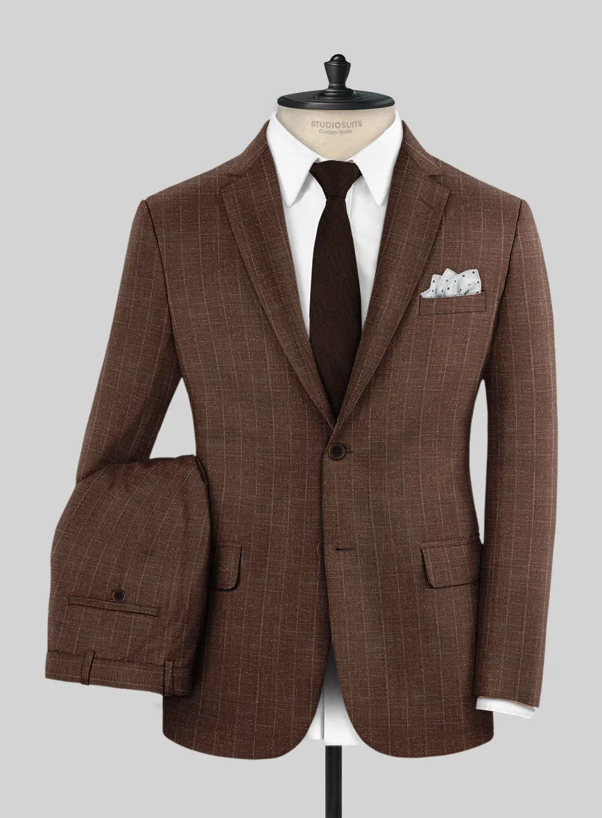 Italian Wool Silk Linen Casimiro Suit