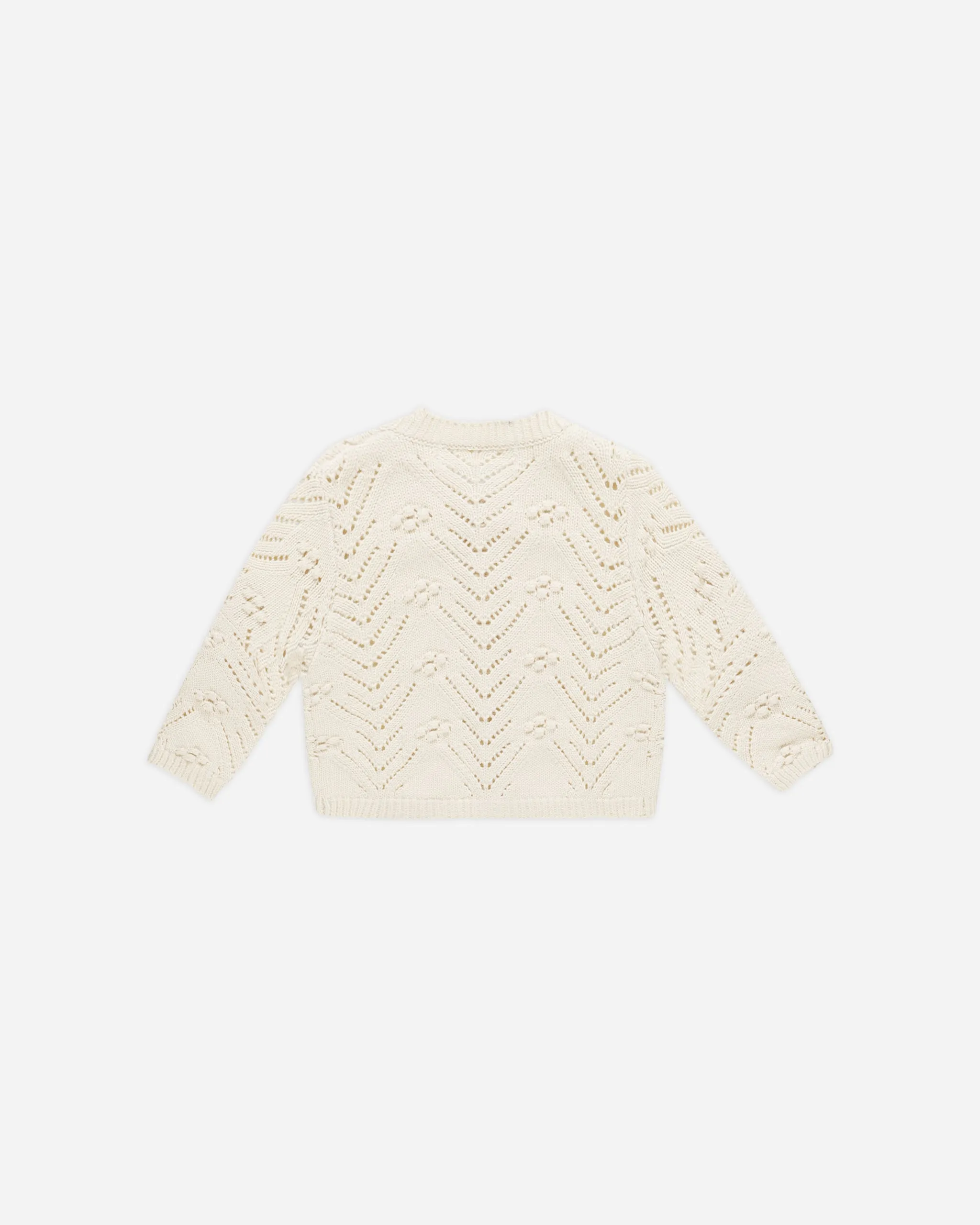 Knit Cardigan || Natural