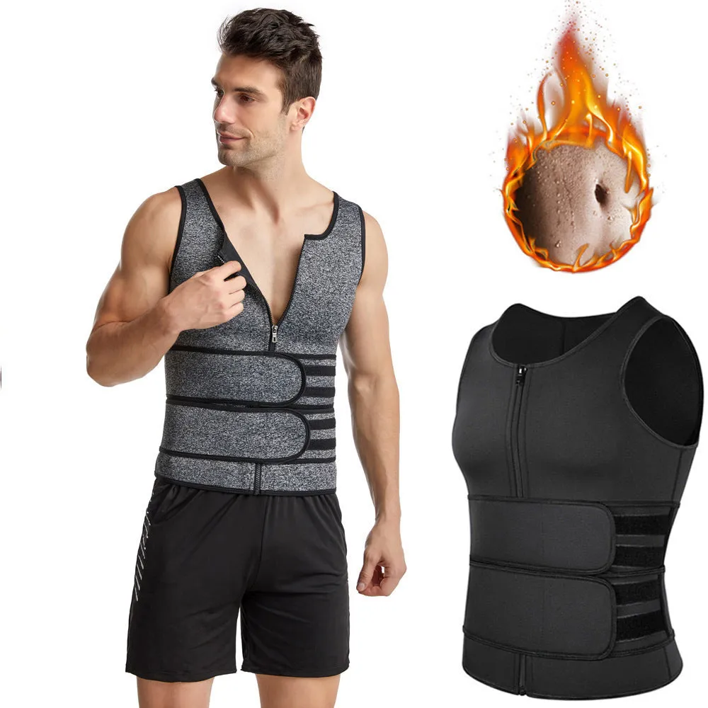 Men's Waist Tightening Vest For Body Beautification