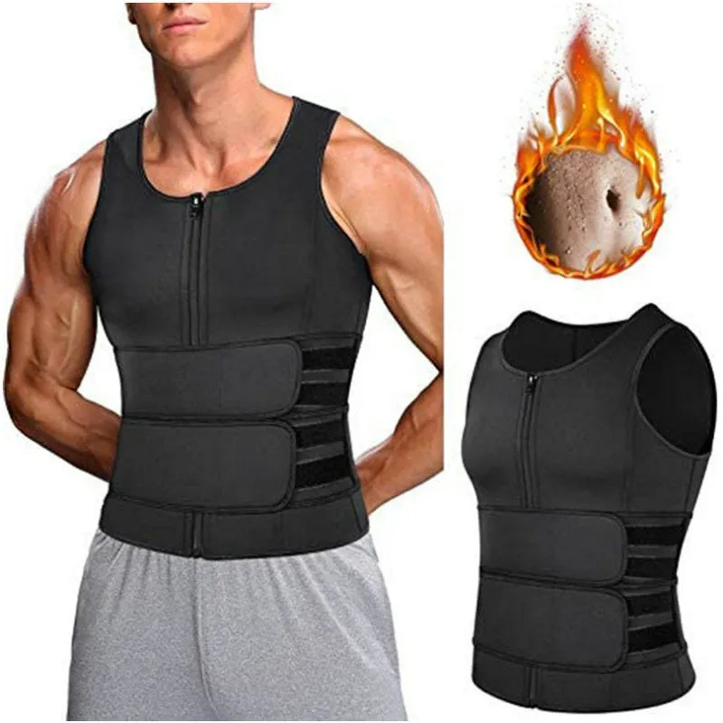 Men's Waist Tightening Vest For Body Beautification