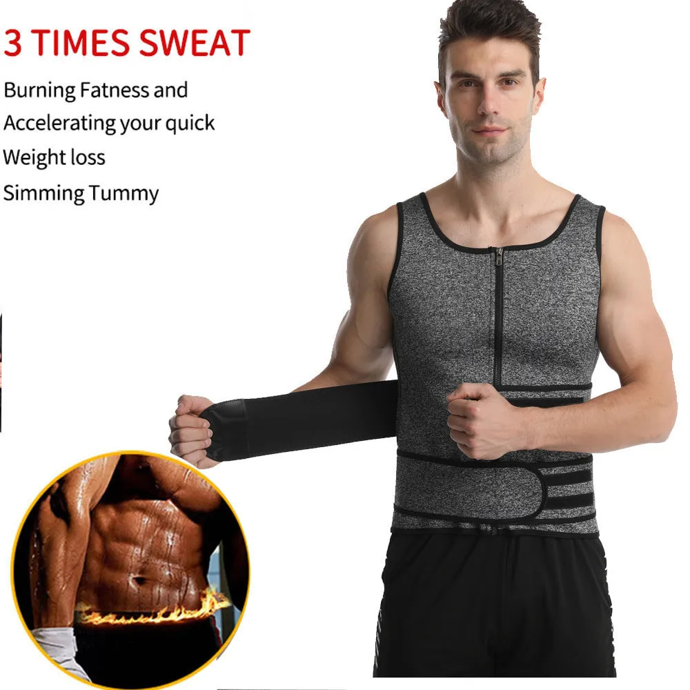 Men's Waist Tightening Vest For Body Beautification