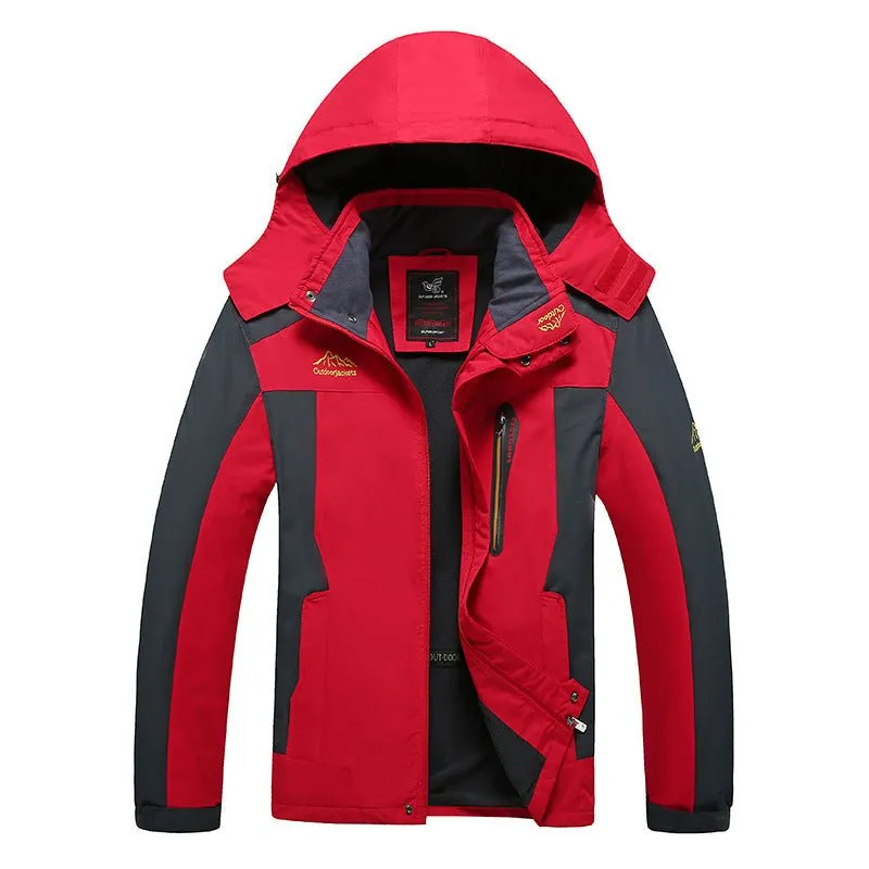 Men's Wind Resistant Waterproof Outdoor Jacket