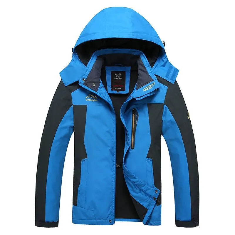 Men's Wind Resistant Waterproof Outdoor Jacket