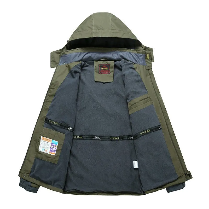 Men's Wind Resistant Waterproof Outdoor Jacket