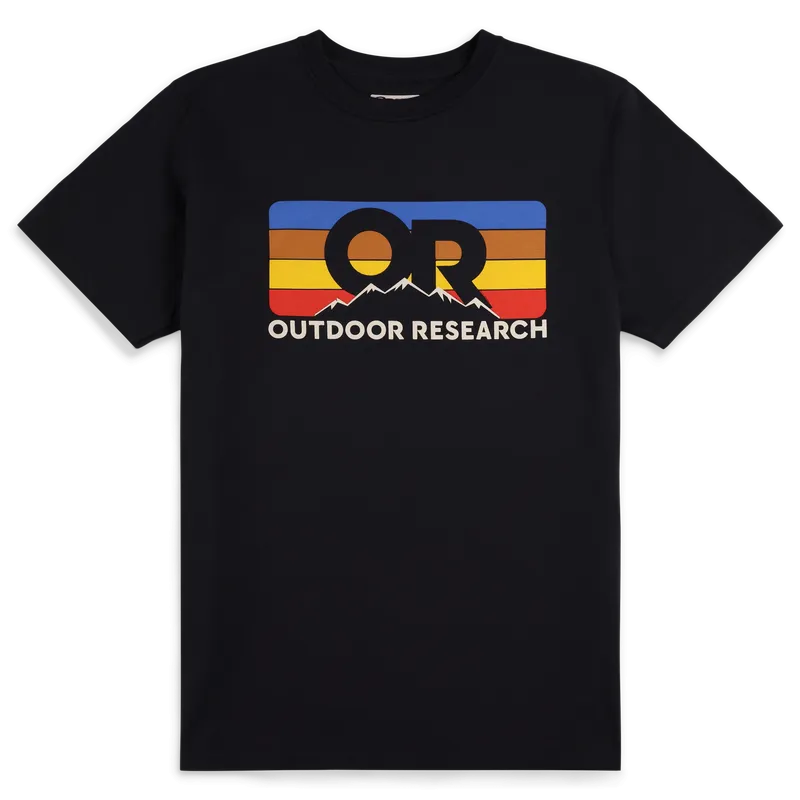 Outdoor Research Advocate Stripe Tee - Black - Unisex