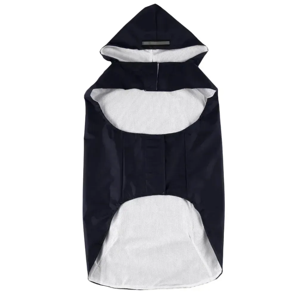 PET ARTIST Dog Rain Jacket With Hood