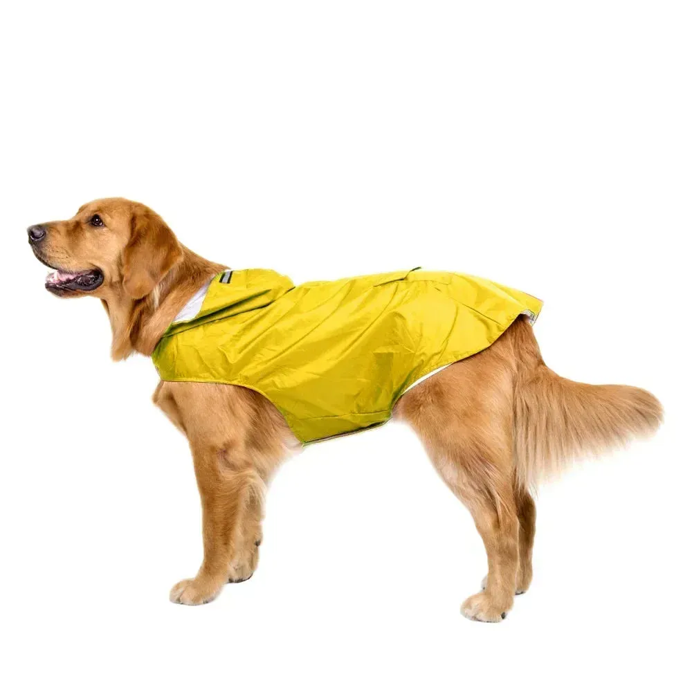 PET ARTIST Dog Rain Jacket With Hood