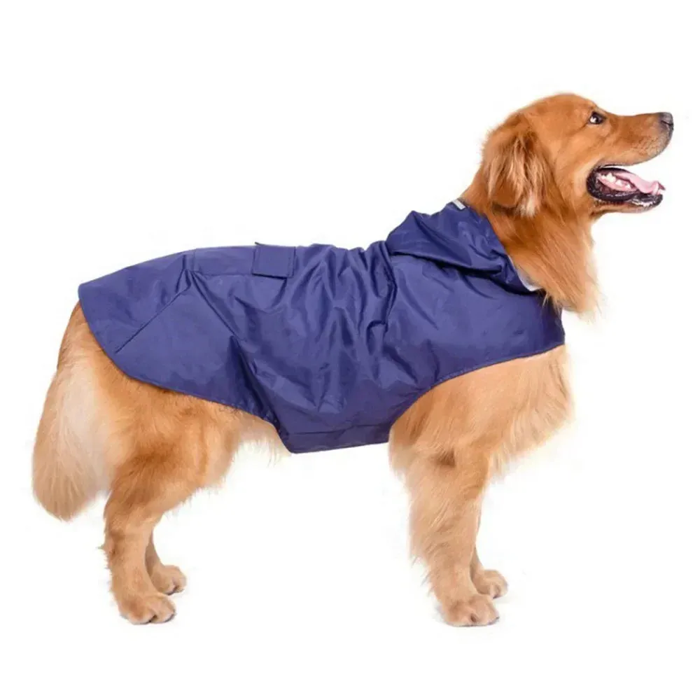 PET ARTIST Dog Rain Jacket With Hood