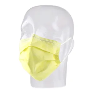 Precept® Medical Products Pleated Procedure Mask, Yellow