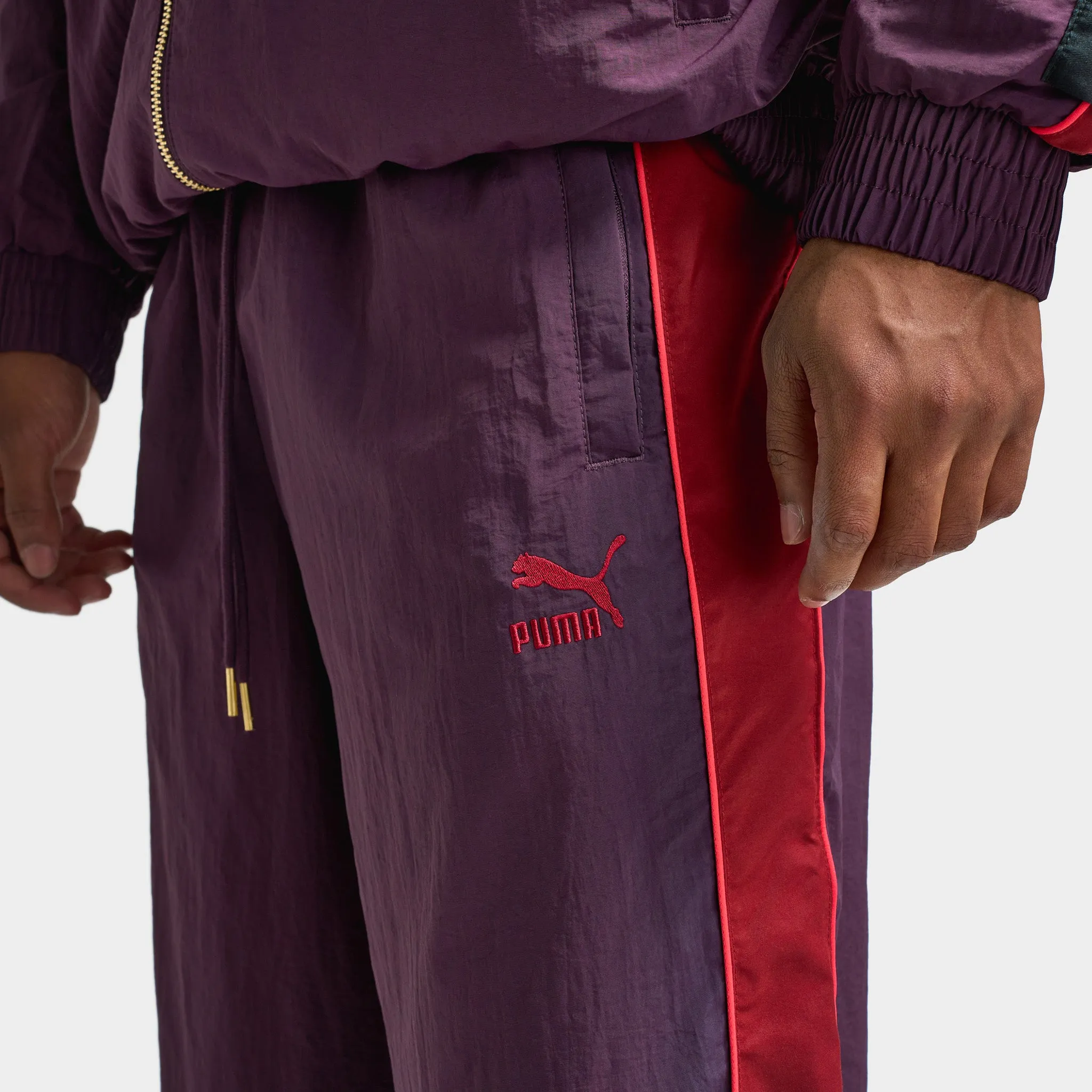 Puma T7 PLAY LOUD Track Pants / Midnight Plum