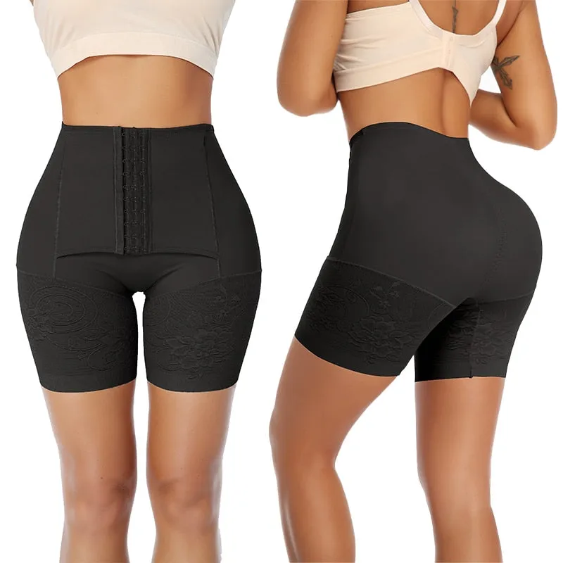 Shaping High-Waisted Double Tummy Control Shorts