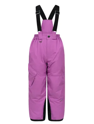 Snowrider Convertible Ski Overalls - Berry