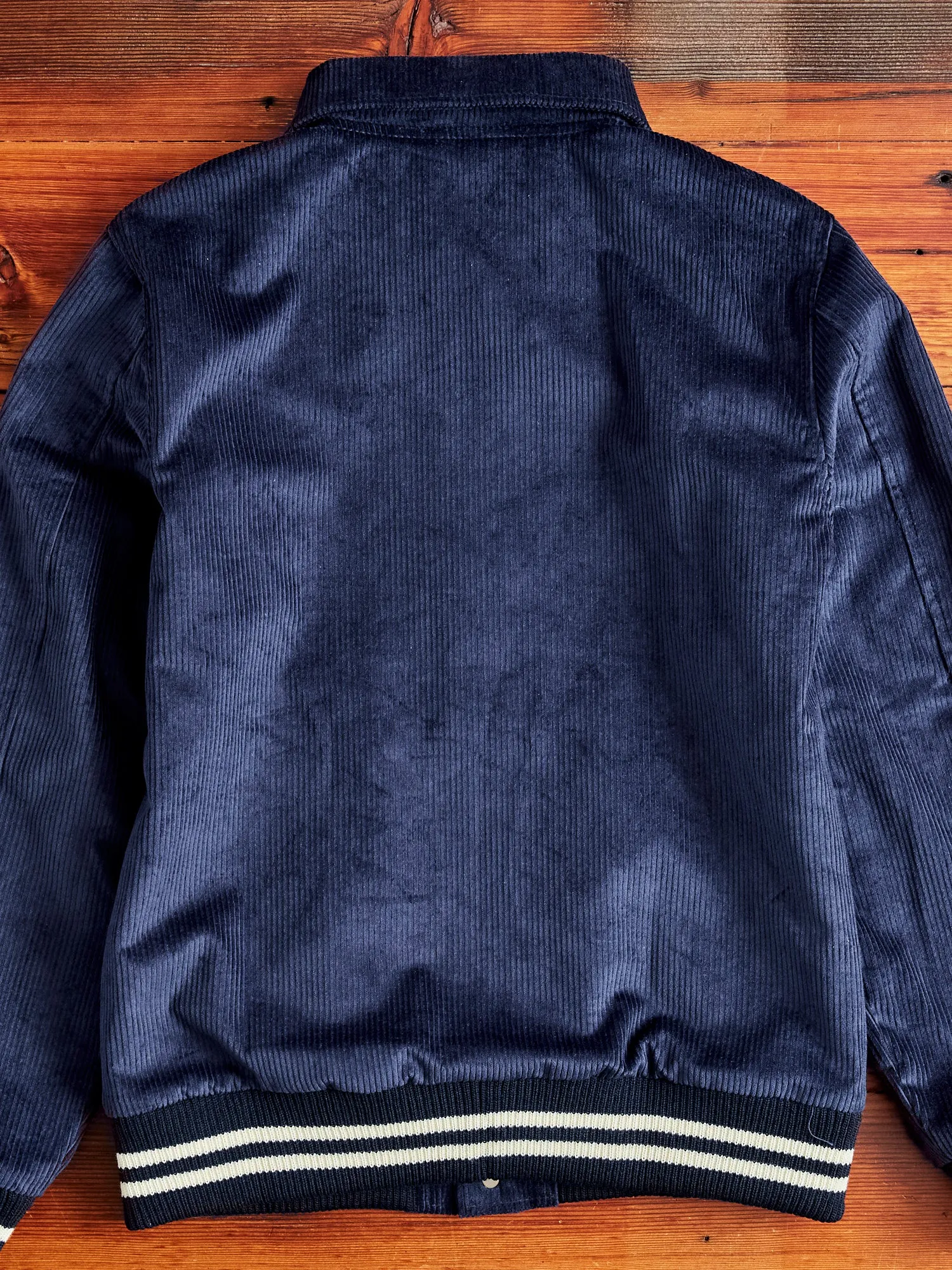 Team Jacket in Navy Corduroy