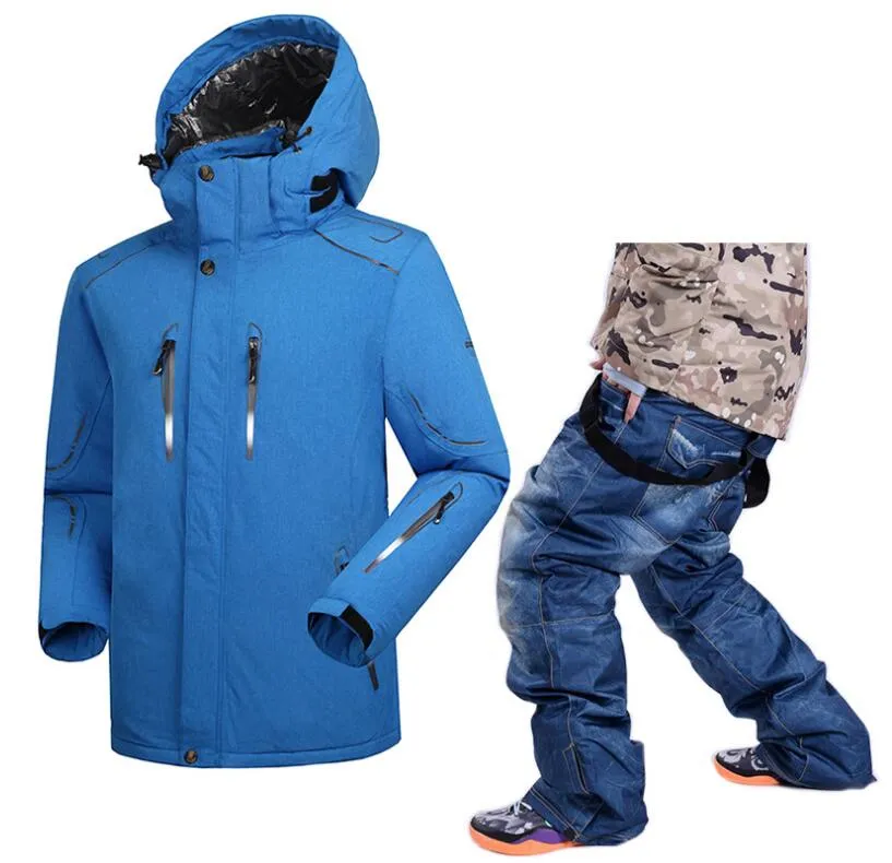 Technical System Warmer Ski Suit for Men