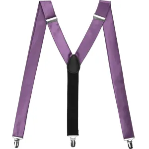 Wisteria Purple Premium Suspenders