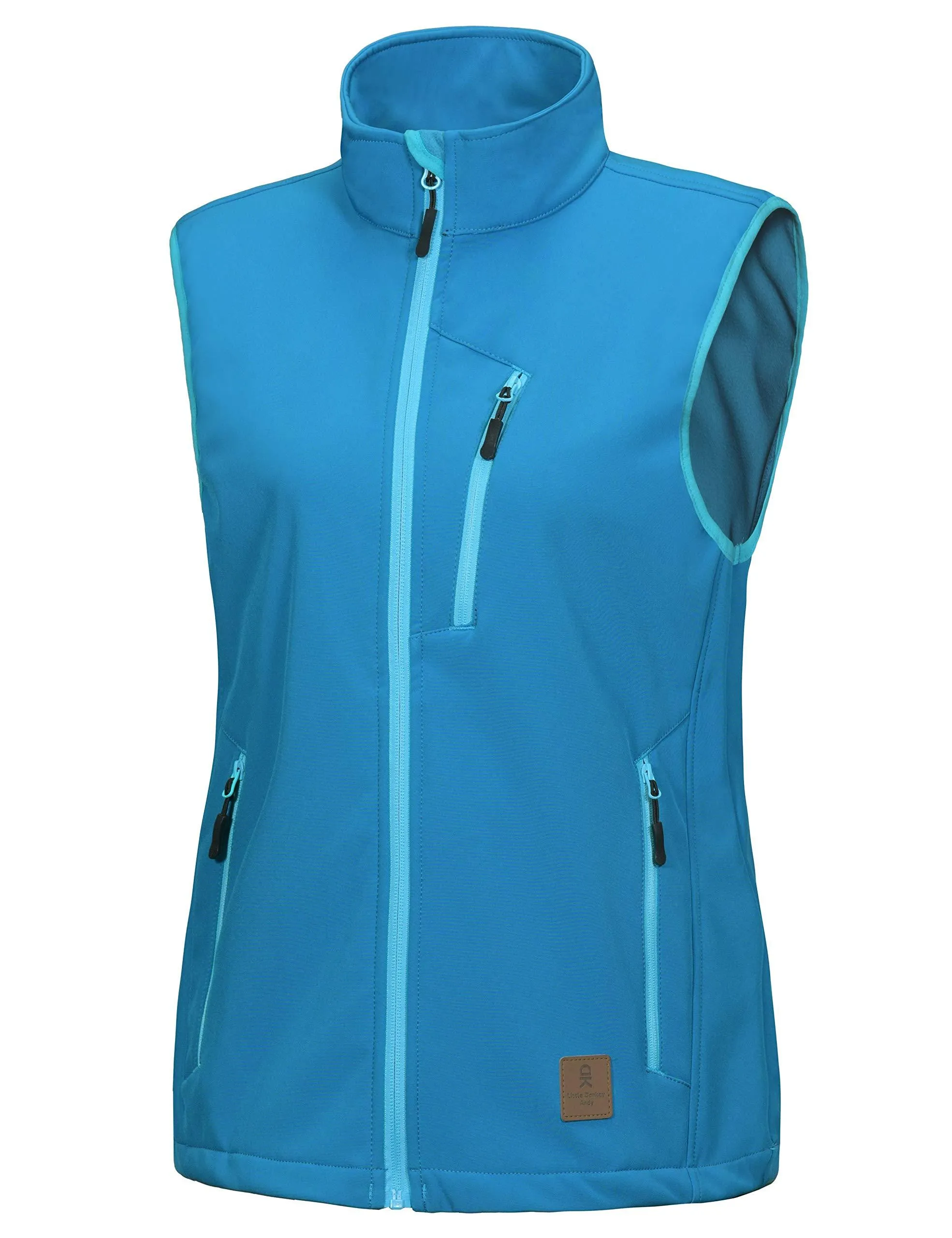 Women's Lightweight Fleece Lined Softshell Hiking 
 Golf Vest