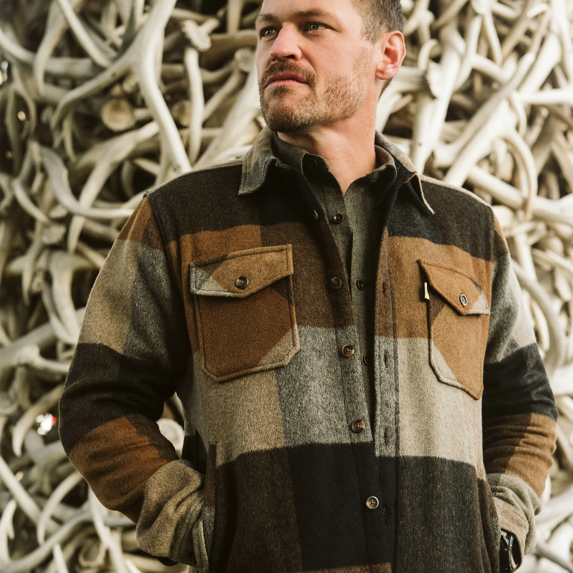 Yukon Wool Shirt Jac | Desert Valley Plaid